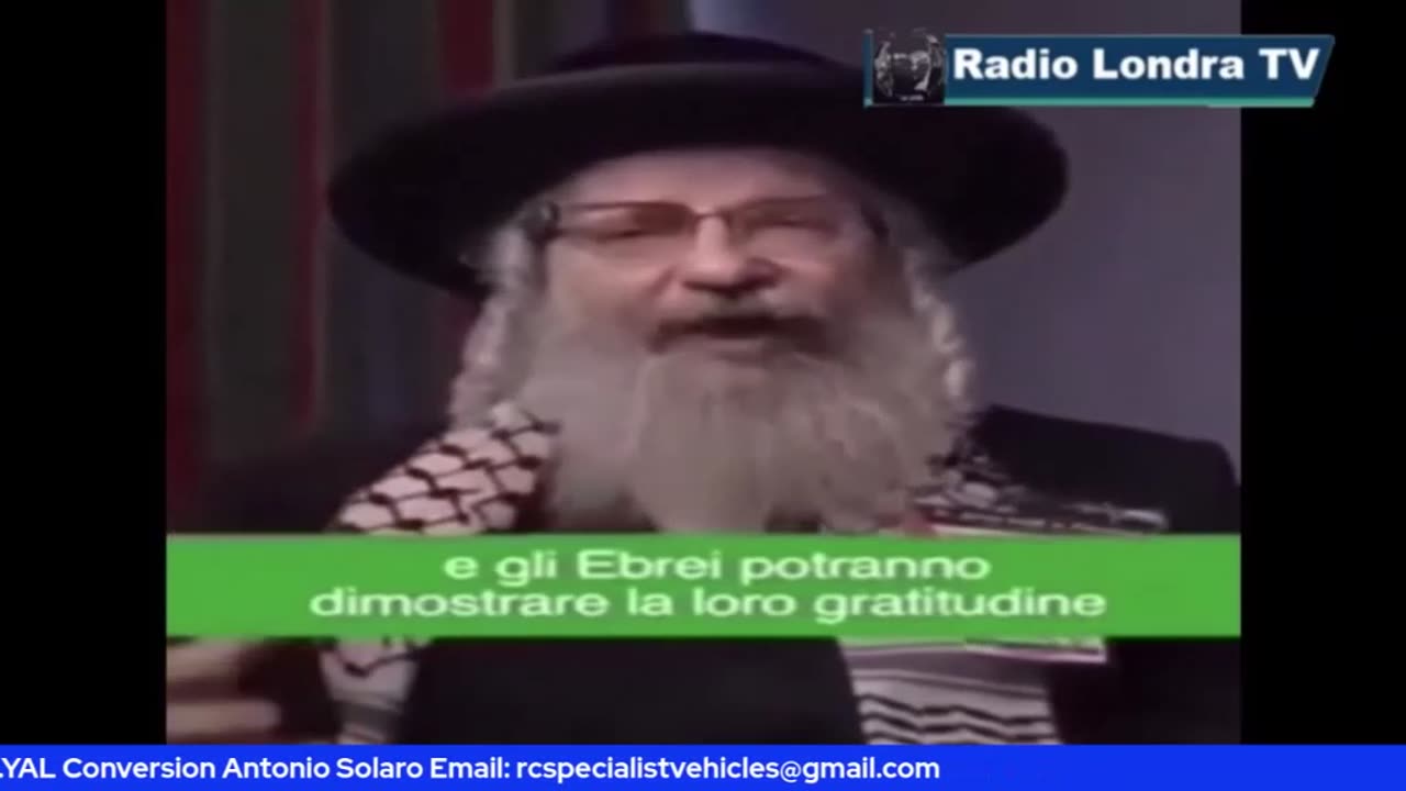 Dichiarazione di un rabbino ebreo
