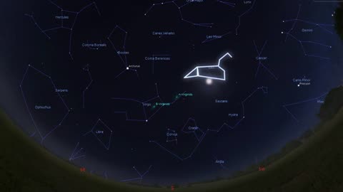 Night Sky Tour: April 2023 (Constellations, Meteor shower, Milkyway, Planets, Moon)