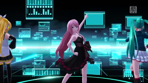 Project DIVA F - Midnight by The Birthday Massacre ft Luka Miku Rin - PV Edit by xtokashx