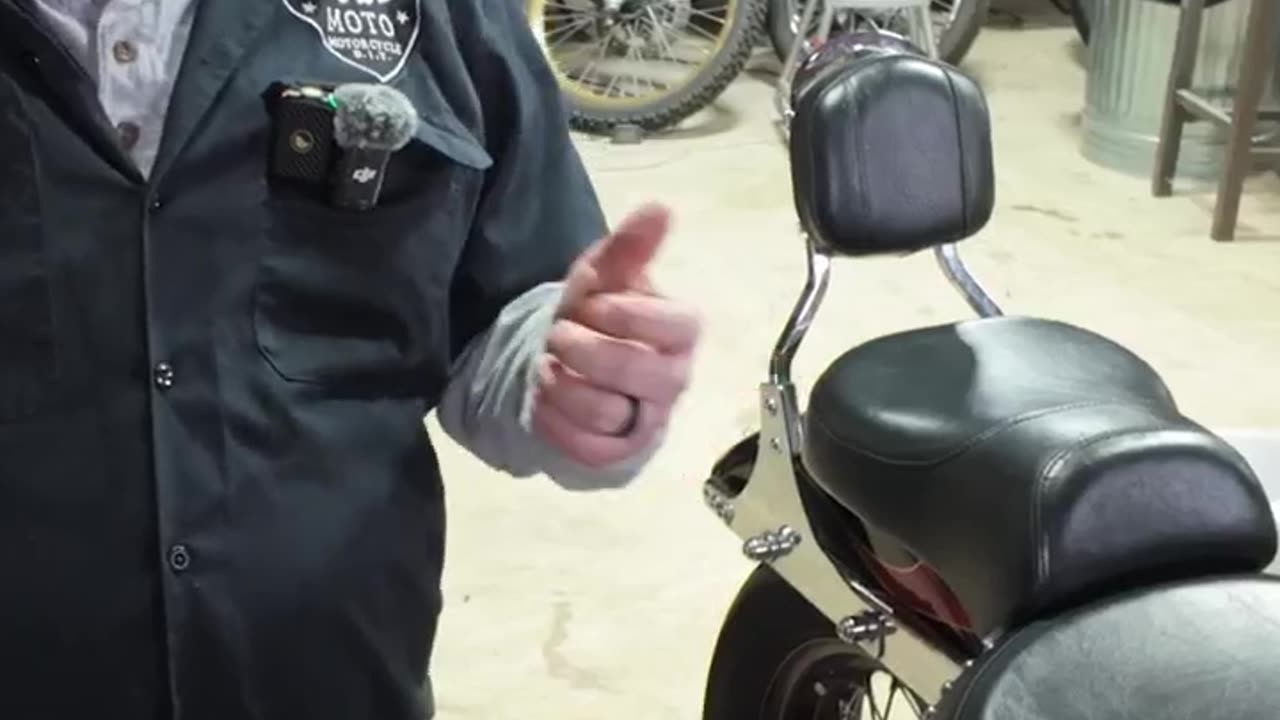 Check your oil on a Harley Davidson