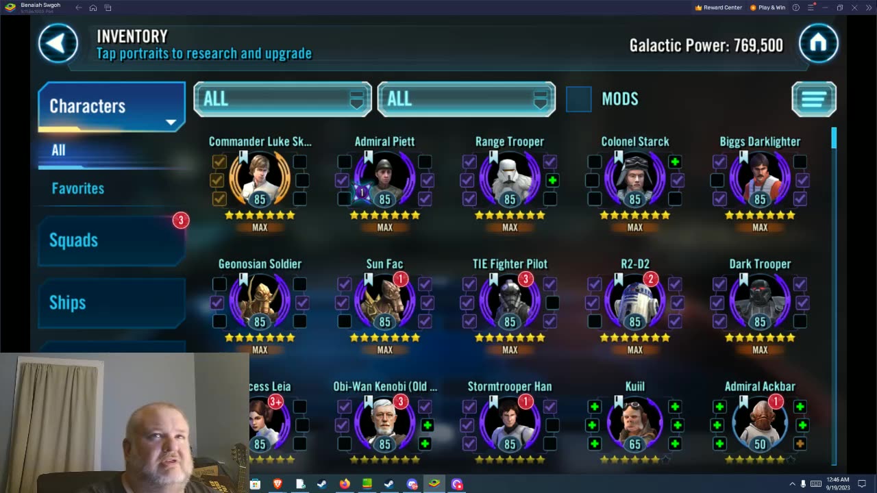 Star Wars Galaxy of Heroes F2P Day 145