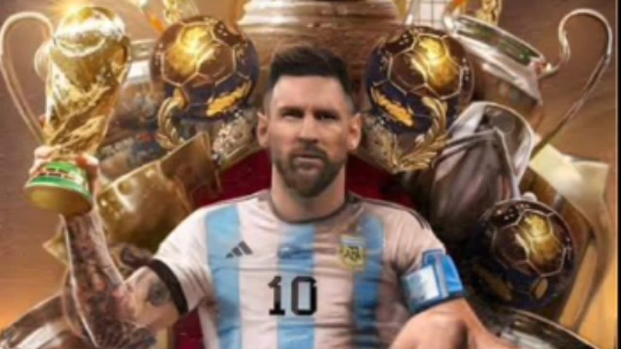 Messi new video of the TikTok.