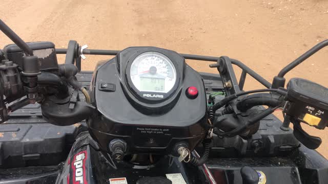 Polaris sportsman 500 HO fun