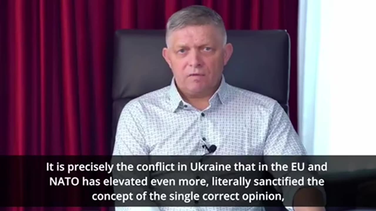 Fico forgives would-be assassin, blames Ukraine-supporting obsession for spiking unilateral policies