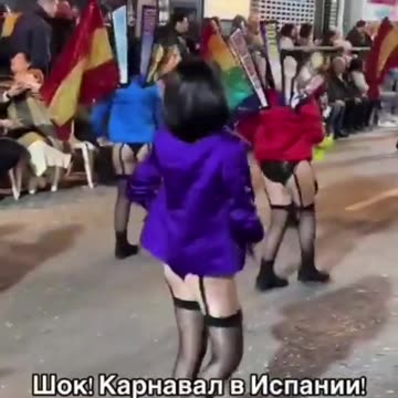 DESFILE DE NIÑAS SEXUALIZADAS EN ESPAÑA