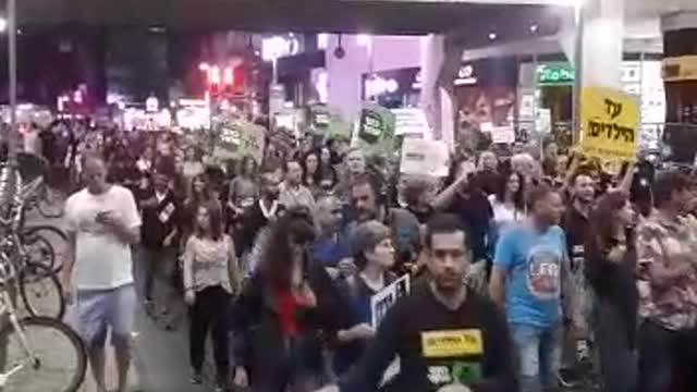 Israel hits the streets protesting for Freedom