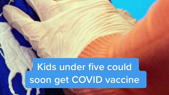 Kids under five could soon get COVID vaccine