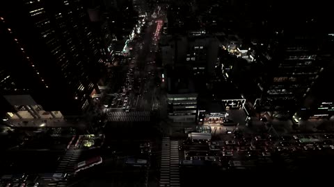 seoul city street road night view