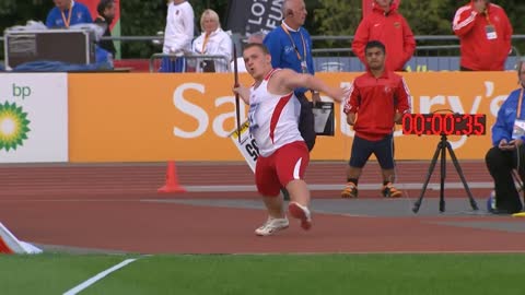 Men's javelin F41 | 2014 IPC Athletics European Championships Swansea