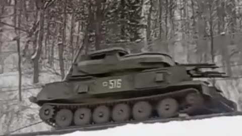 Experimental APCs and Tanks from the 1950s Seen Moving Across Russia