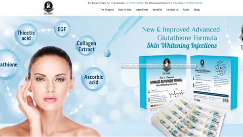 Skin Whitening Injection