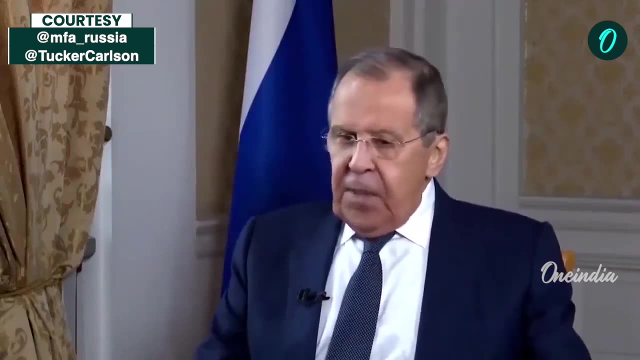 Lavrov-Tucker Carlson Full Interview | Russia Putin's Most Trusted Man Spills Beans In Big Interview