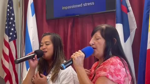 America The Beautiful - Sis Debbie and Sis Madeline❤️