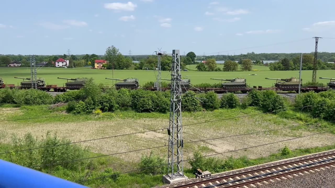 Transporty tanků na Ukrajinu z ČR - Dětřichovice - okres Bruntál