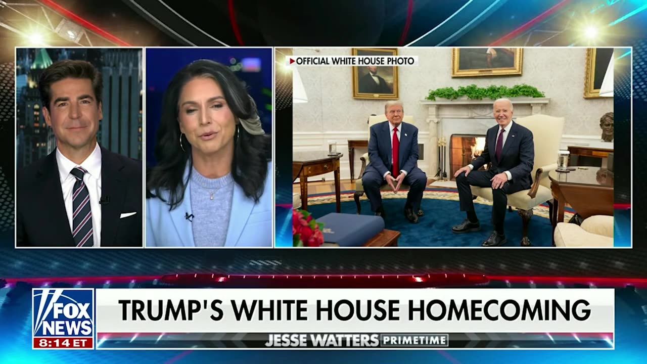 Tulsi Gabbard w/ Jesse Watters: I'm Honored To Be Selected Director of National Intelligence!