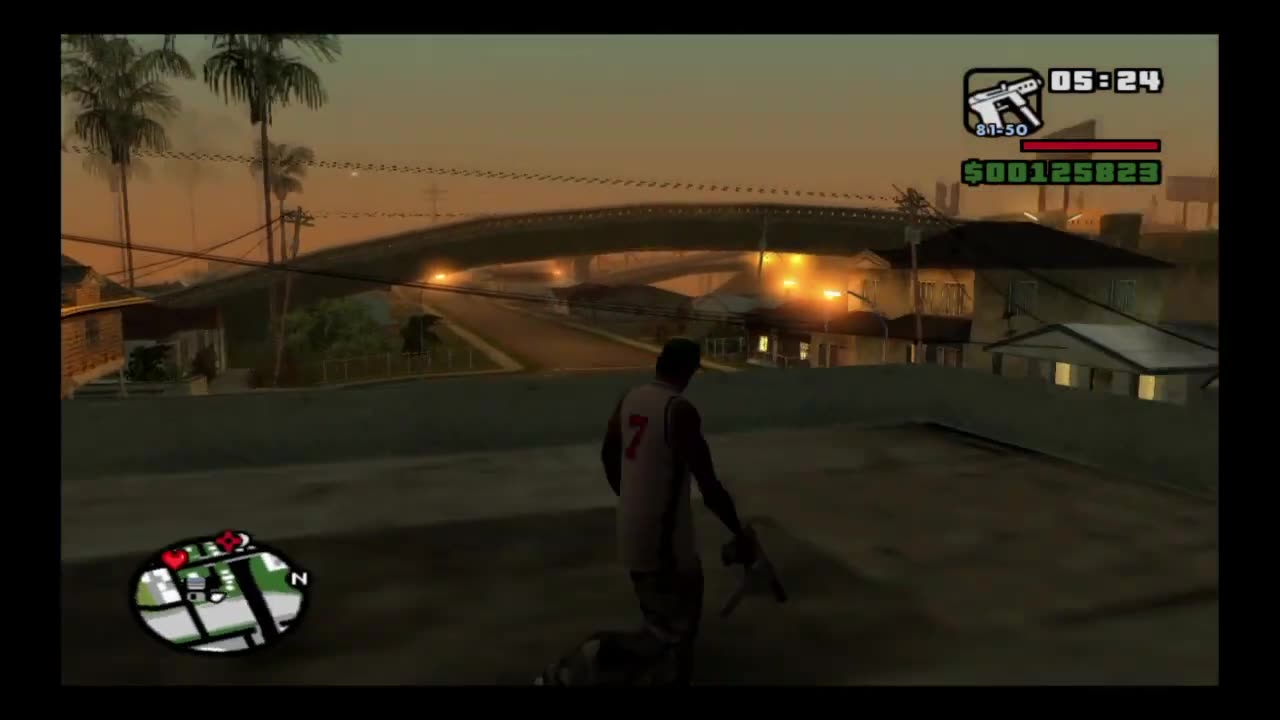 GTA San Andreas Free Tec 9 hidden spot grove street #Retro #Rumble #GTA #GroveStreet