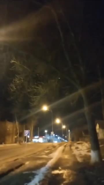 Звук пролета украинского беспилотника в небе над Курской областью