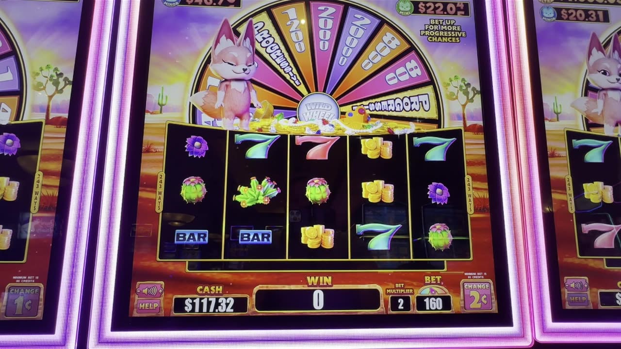 Wild Wheel Fox Slot Win