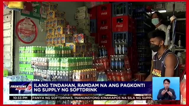 Mga kumpanya ng softdrinks, nag-abiso ngsugar shortage