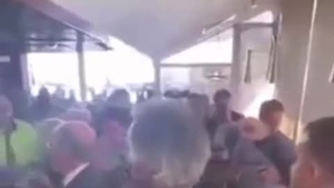 An air force veteran questioning Biden