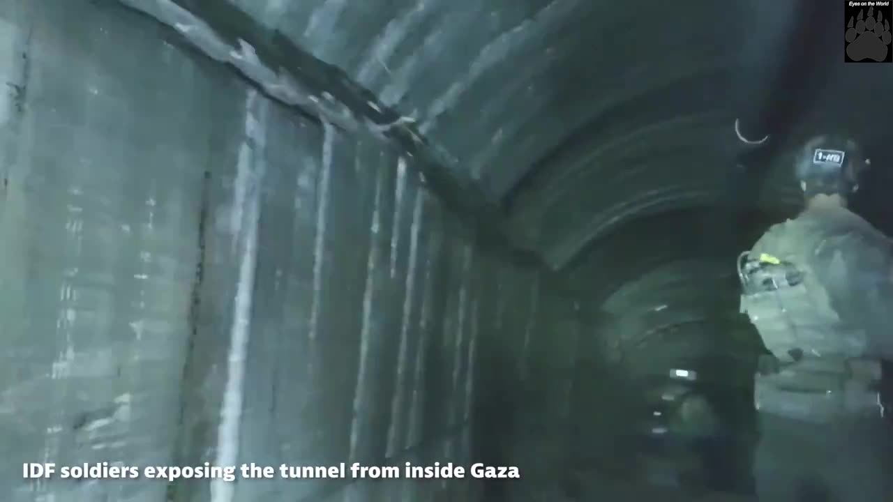 Israeli Defense Force (IDF) discovered largest Hamas tunnel in Gaza