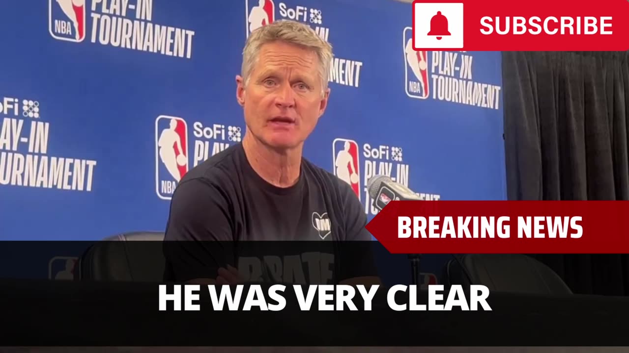 Steve Kerr Speaks On Klay Thompson's Future With Warriors