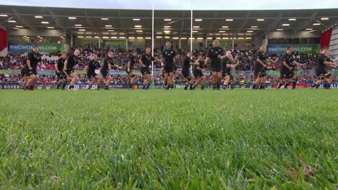 HAKA! New Zealand perform haka after winning the Women's Rugby World Cup