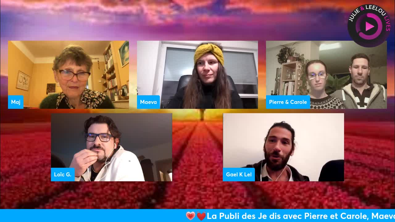 La Publi des Je Dis "L'IEF" avec Loïc, Gaël, Pierre, Maëva, Carole et MaJ 23/12