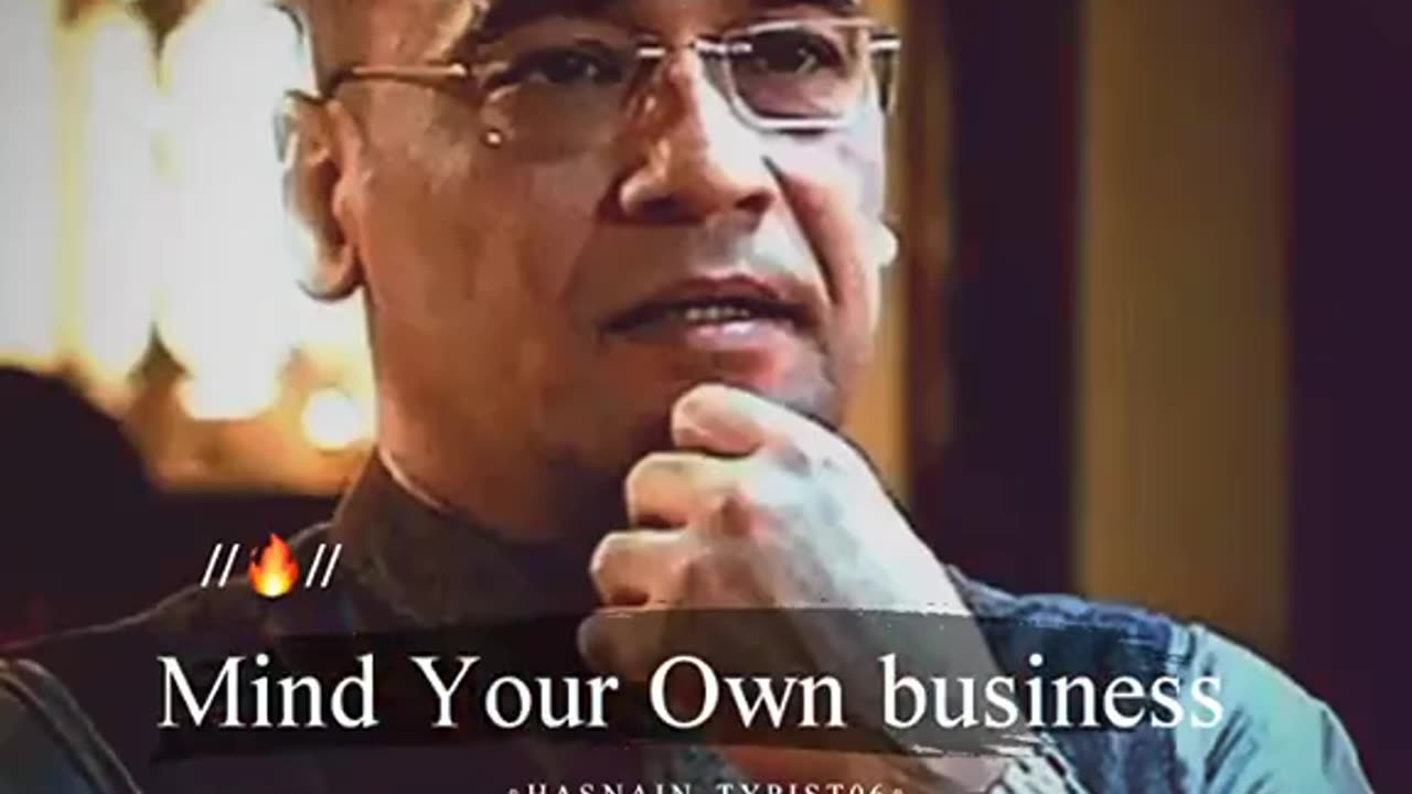 Mind your own business