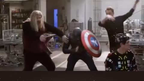 You have to watch Marvel to dance