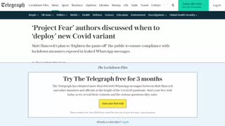 The Telegraph Project Fear Story