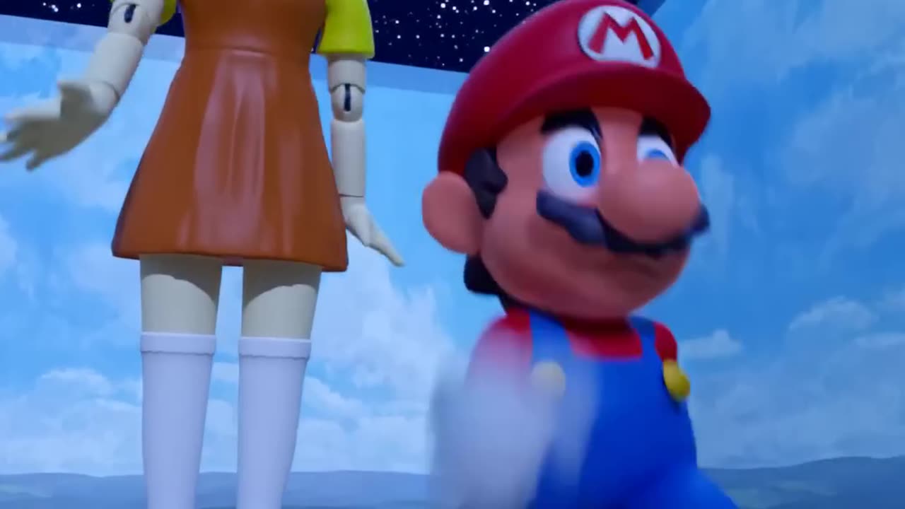 Mario Join squid Game!!!!