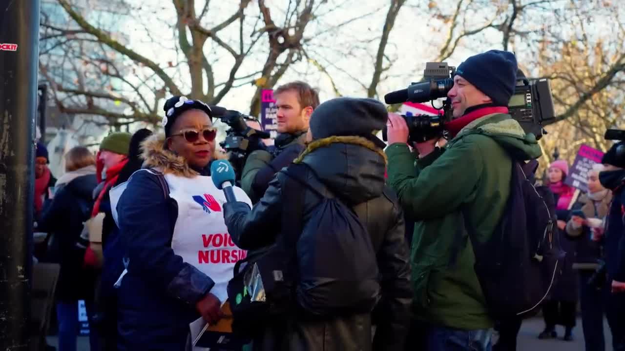 NHS nurses on strike_ 'Morale has hit the floor'