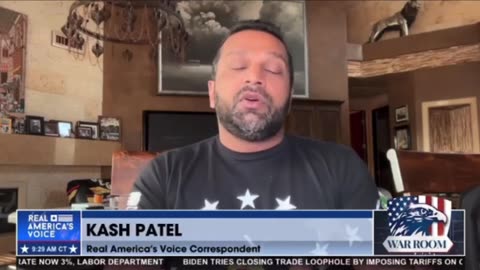 Kash Patel: Sounds like we should be fighting fire with fire