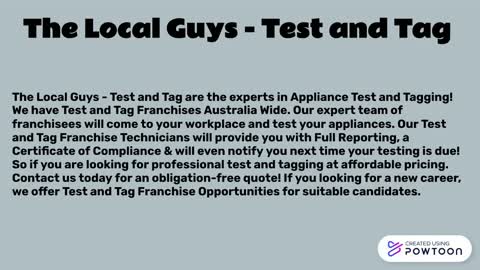 Test and Tag Adelaide