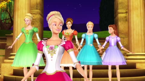 #Cartoon movie #Barbie 12 dancing princess #it's smiling #like and subscribe 👍🏻
