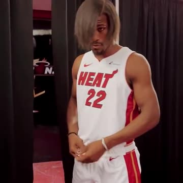 NBA star Jimmy Butler debut new "emo" look at Miami Heat's media day