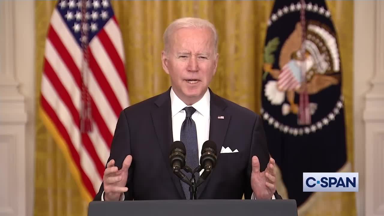 President Biden: "Invading Ukraine will prove to be a self-inflicted wound."