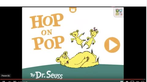 Hop on Pop by Dr. Suess using the Tumble Books library.