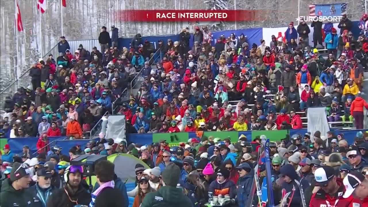 Giovanni Franzoni Crash at Beaver Creek - SG 2022