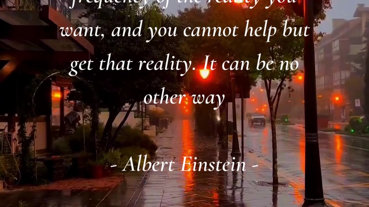 Inspirational Quotes | Einstein's Secret to Success: Aligning with the Frequency of Your Dreams