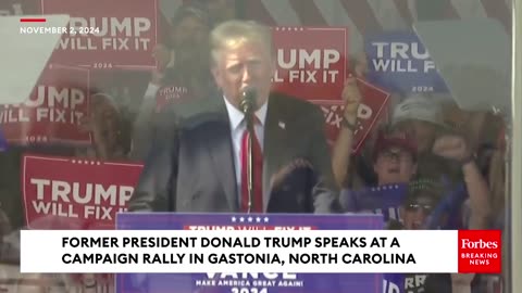 BREAKING NEWS- Trump Tears Into Harris During North Carolina Rally- 'She Doesn't Know Anything'