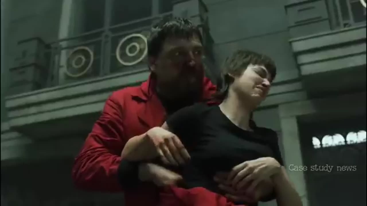 Tokyo gandi fight scene last series money heist