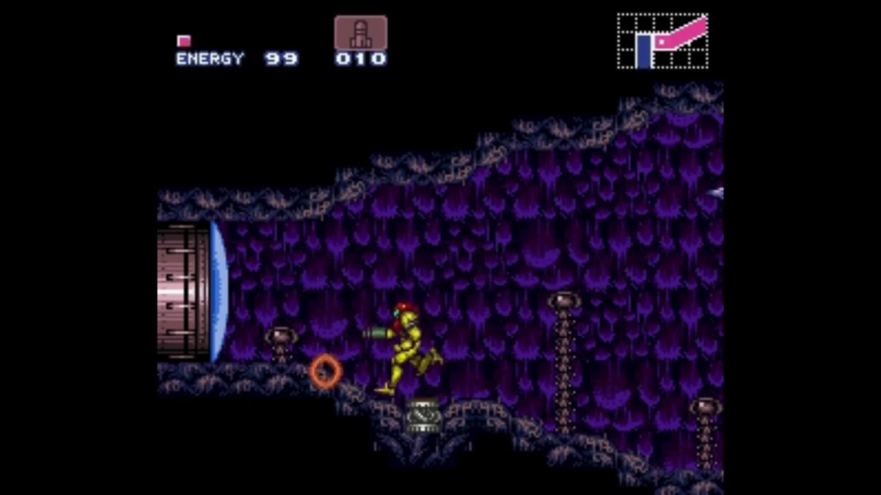 SUPER METROID - SAMUS DOSE A NUTCRACKER DANCE!