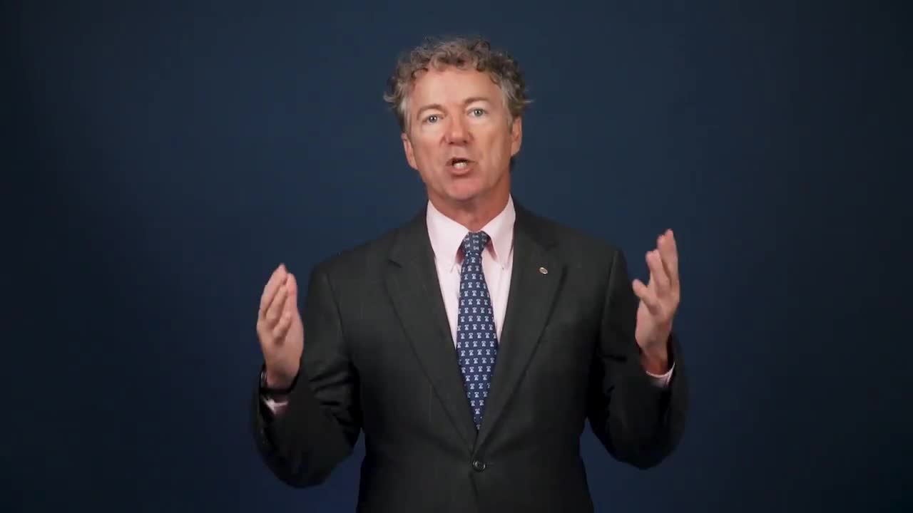 Senator Rand Paul - Stand up against Cov19 Mandates.