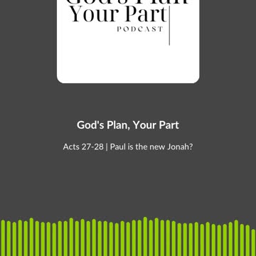 Paul is the New Jonah?