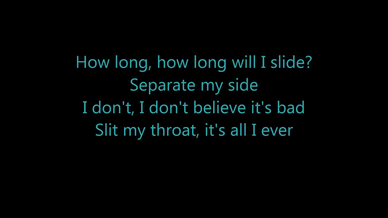 Red Hot Chili Peppers - Otherside lyrics