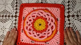 OVER UNDER BASKETRY WEAVING WITH CROCHET CHAIN