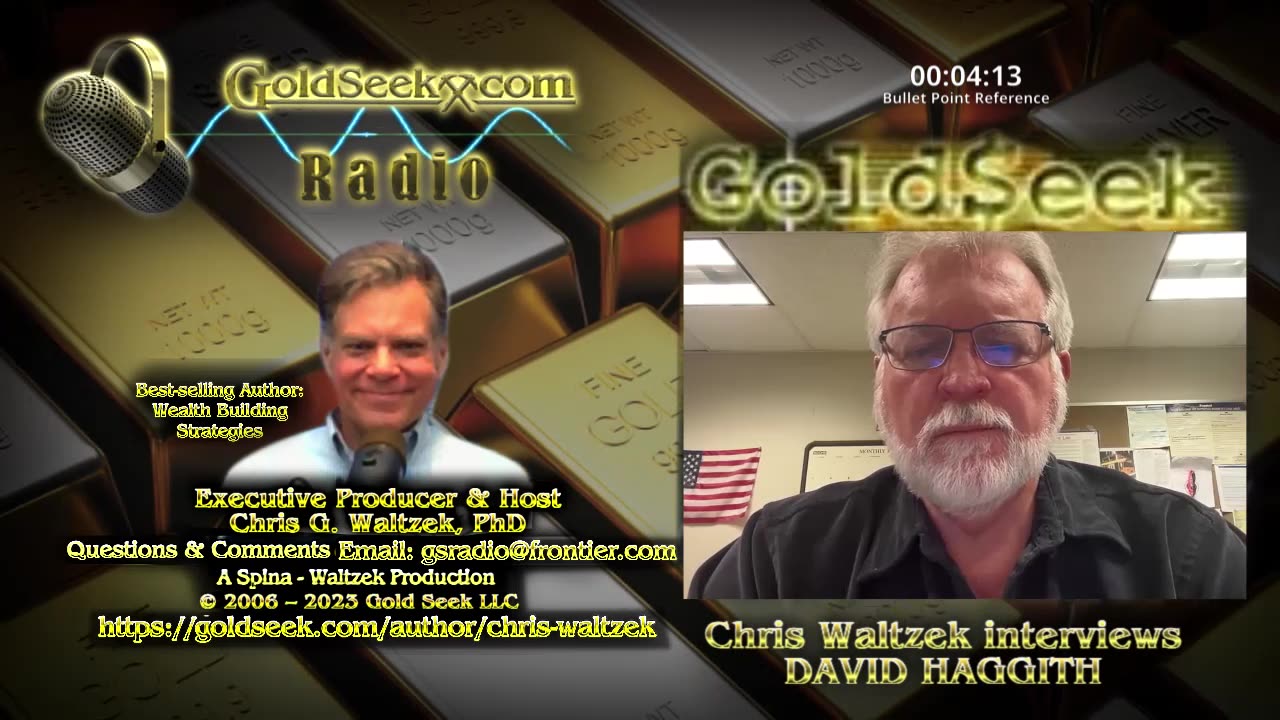 GoldSeek Radio Nugget - David Haggith: The Fed Is Not Going to Pivot