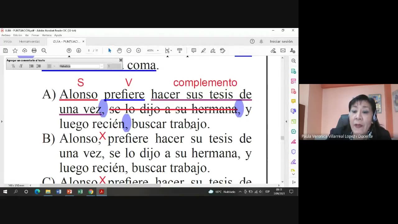 TRILCE SEMESTRAL 2021 | SEMANA 19 | LENGUAJE: PUNTUACIÓN